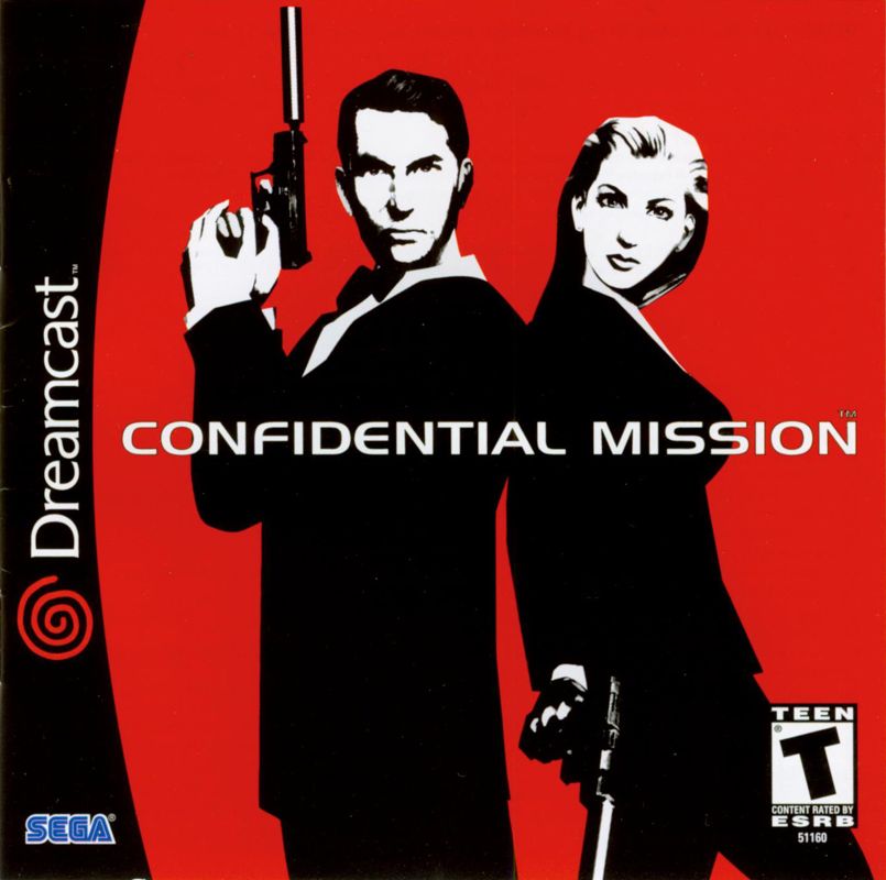 Confidential Mission box art for Sega Dreamcast